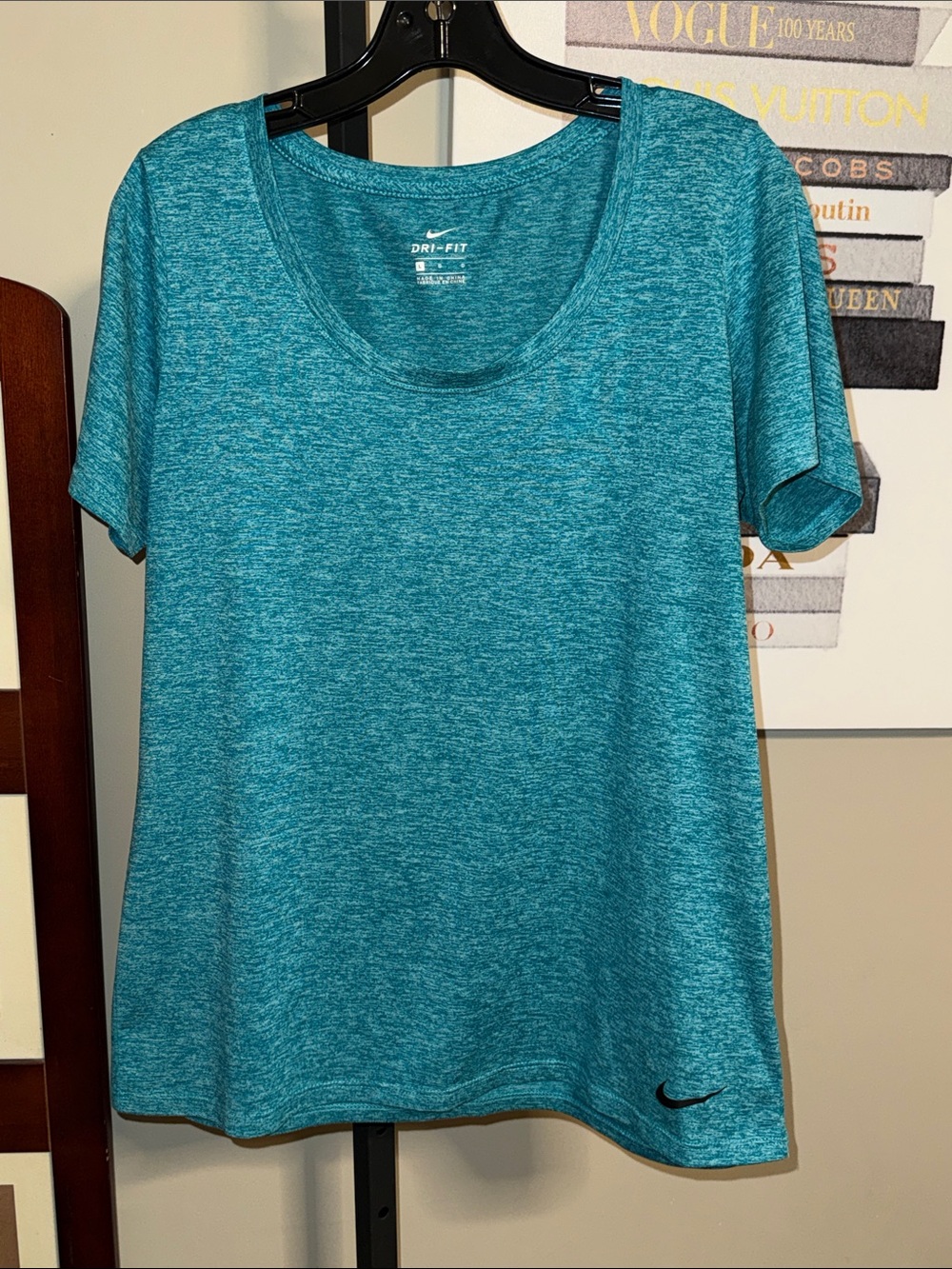 Nike Teal Dri-FIT Short Sleeve Athletic Tee
